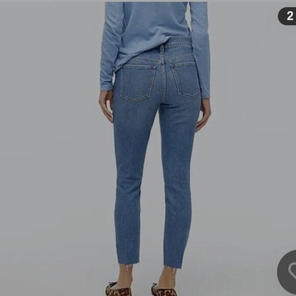 J.Crew 9" High-Rise Skinny All Day Stretch Jeans Size 28 BA787 Blue - Picture 8 of 9